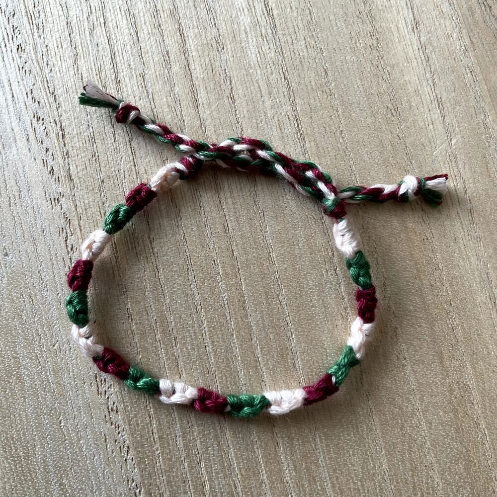 Dottie Bracelet anklet trendy comfortable tie embroidery thread woven gift